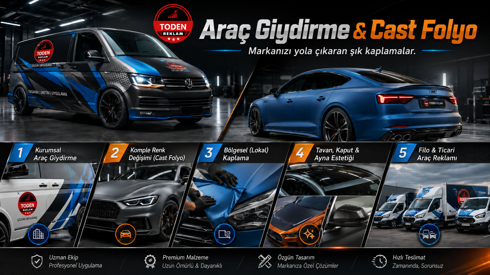 Ticari Araç Filo Giydirme — Türkgücü OSB